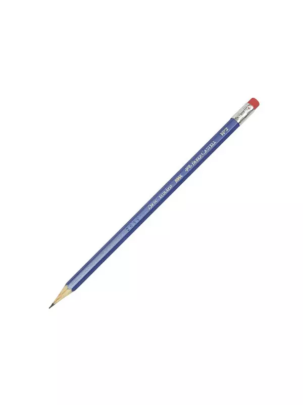 Lapiz de Papel Faber c/ borrador ref 1210