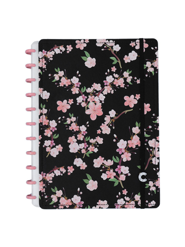 Cuaderno CI GOCASE Classical Rose Black Tam. Grande