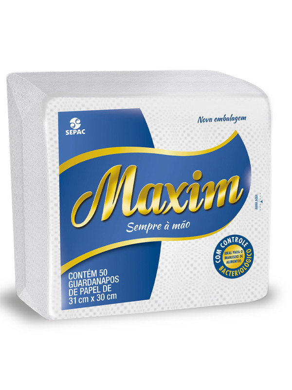 Servilleta Maxim 23x22cm Paq.x50