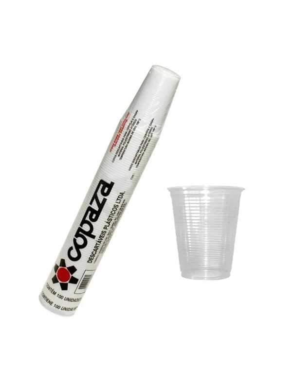 Vaso Copaza 180ml / 100 unid.