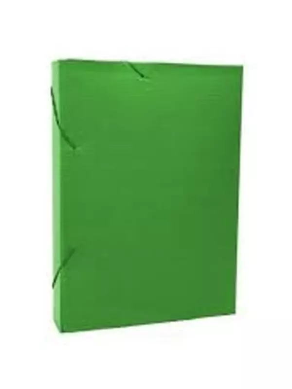 Carpeta c/ Goma semi Transparente Dac 20mm Verde ref:502