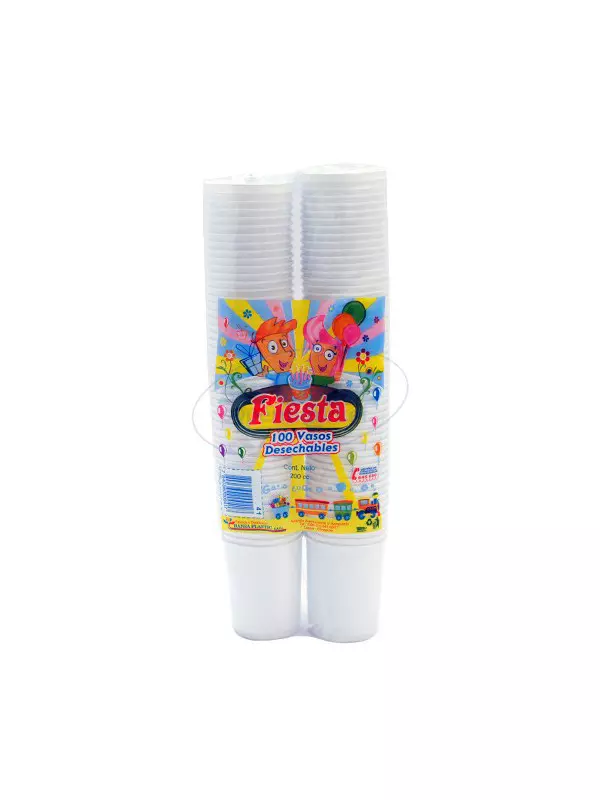 Vaso Hansa Blanco 200 Ml  X 100