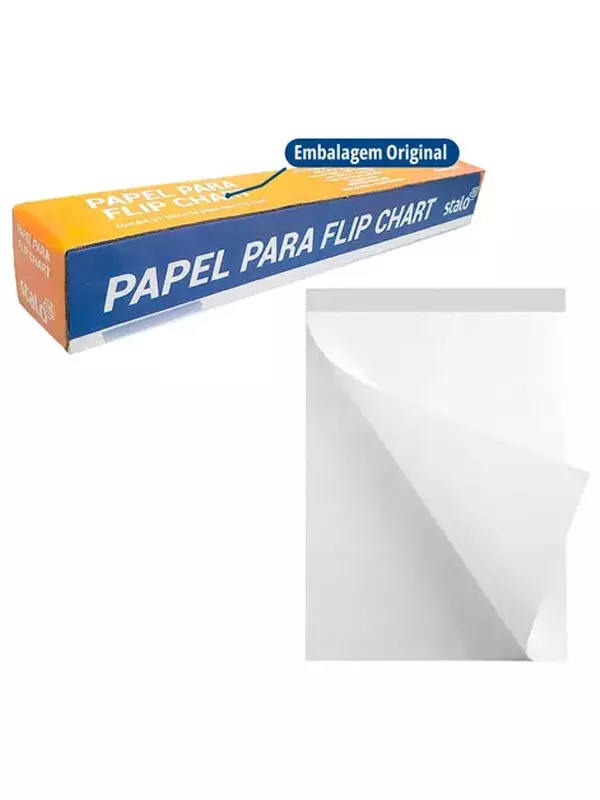 Papel p/ Papelografo Stalo 64x88 de 50hjs