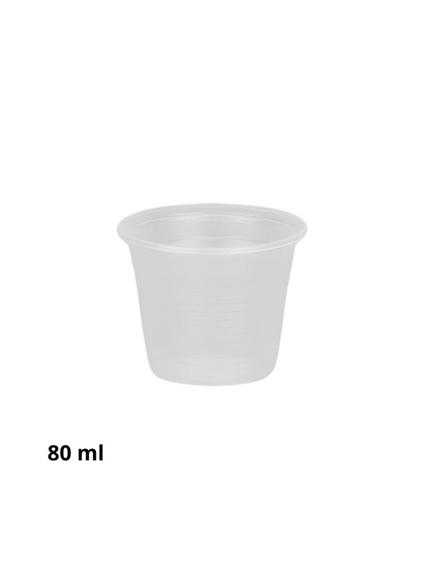 Vaso Copaza 80 ml Transparente