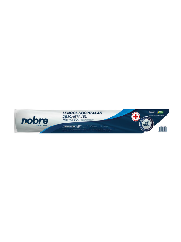 Sabana de papel desechable Hospitalaria Nobre 70 cm x 50 metros