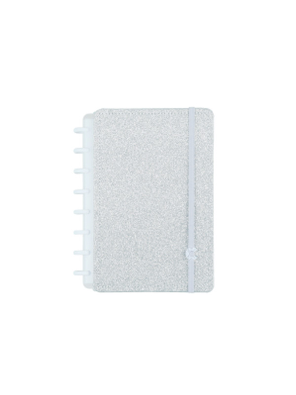 Cuaderno CI Let's Glitter Silver - A5