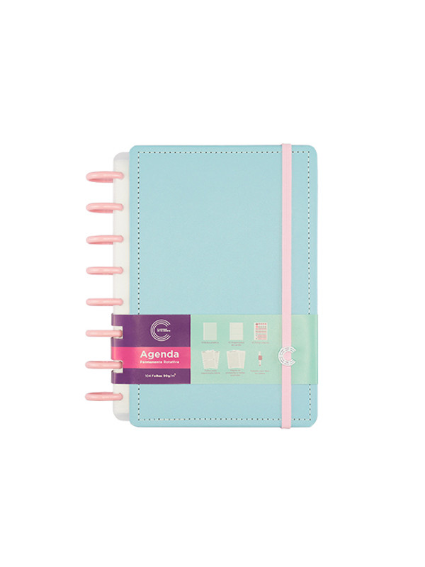 Agenda CI Azul Pastel - A5