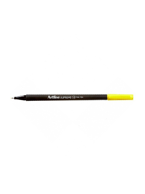 Artline fine pen light yellow