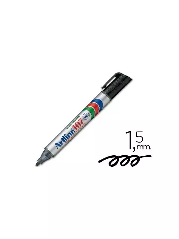 Marcador Artline 107 Negro