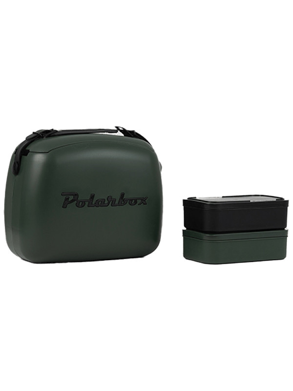 Lonchera Termica Polarbox Verde Forest Black 6L Ref:9399