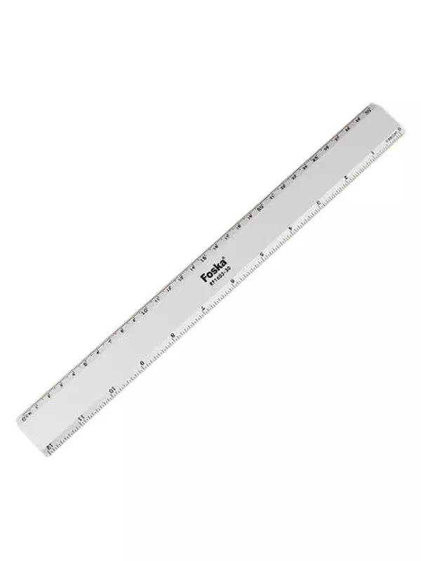 Regla Metalica Foska 30 cms