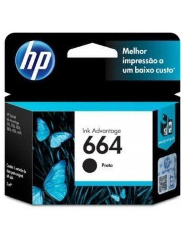 Tinta Hp 664 Negra