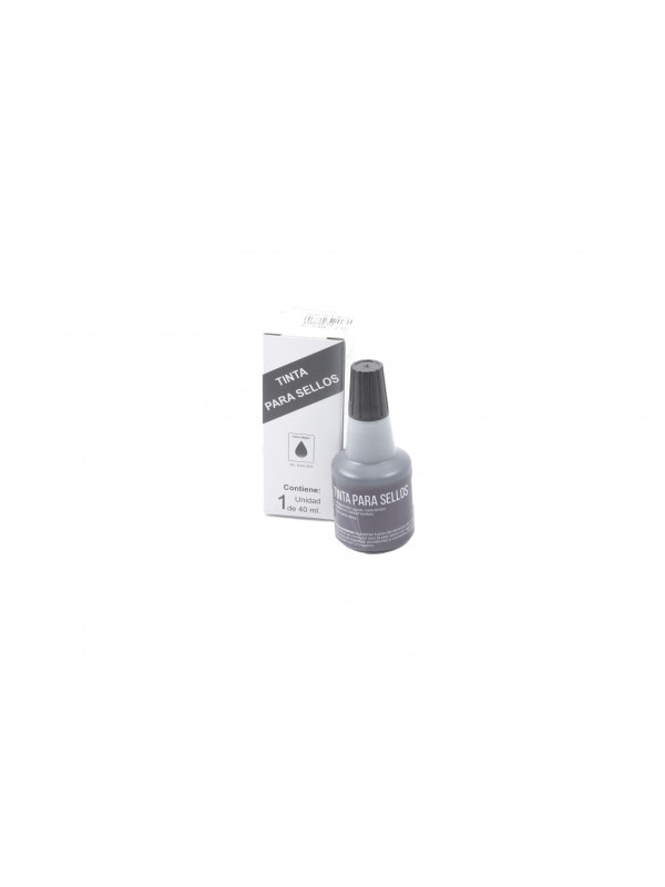 Tinta Para Sellos Rpm - Negra - 40 Ml.