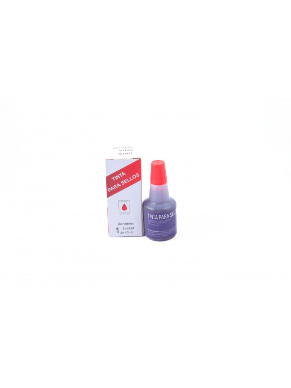 Tinta Para Sellos Rpm - Roja - 40 Ml.