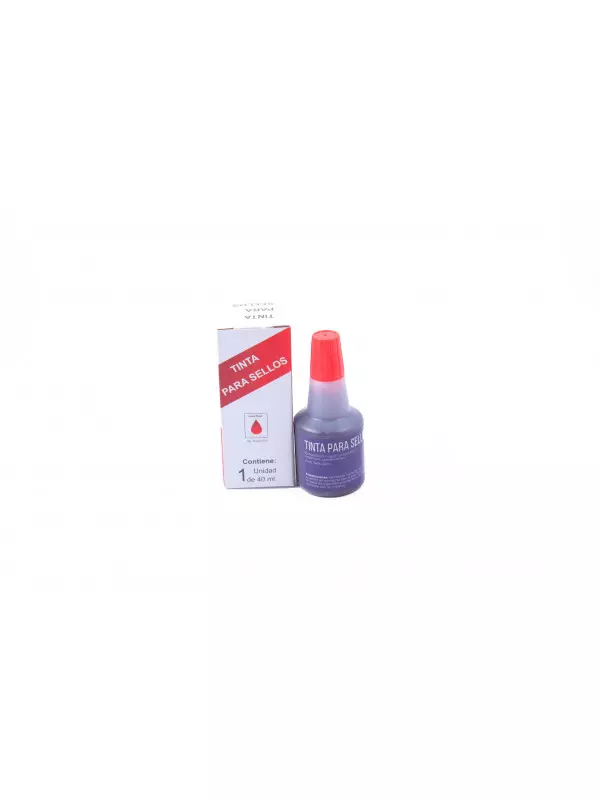 Tinta Para Sellos Rpm - Roja - 40 Ml.