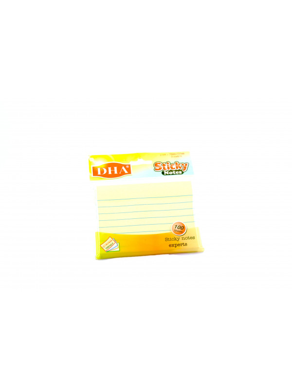 Nota Adhesiva Dha Con Rayas 76 X 76