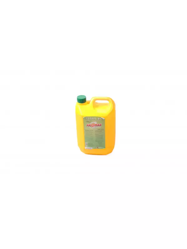Cloro Liquido 8% - aromas - 5lts.
