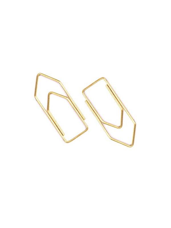 Clip Acc 2/0 -100Unid. Dorado