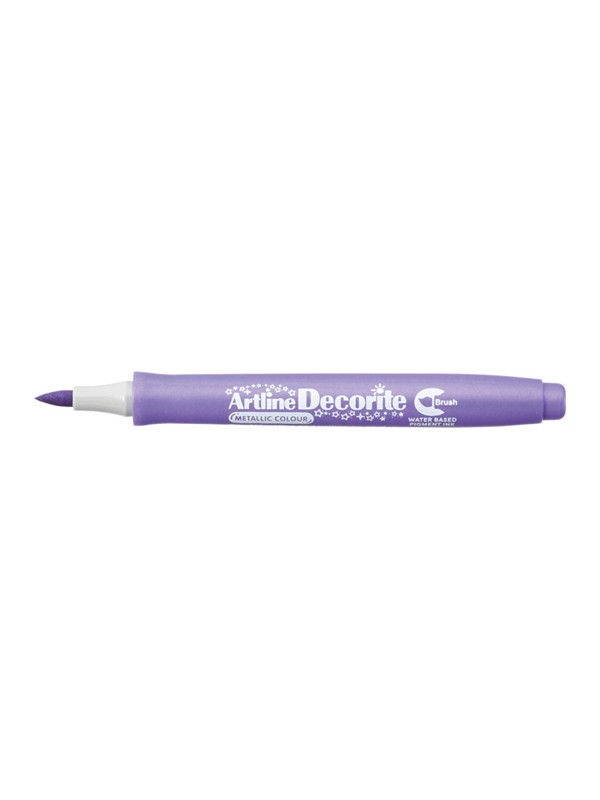Decorite brush artline met. purple