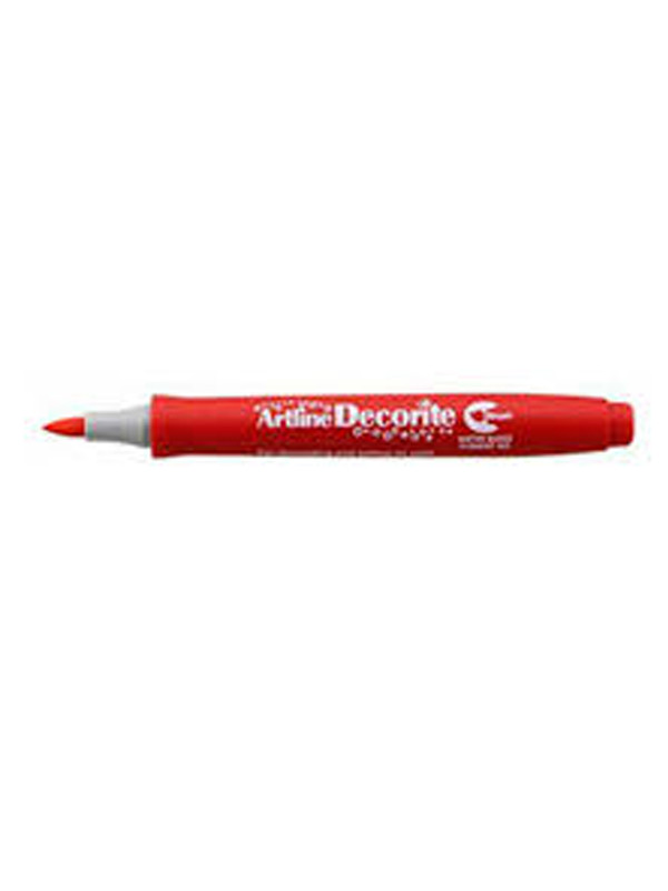 Decorite Pastel Brush Artline Rojo
