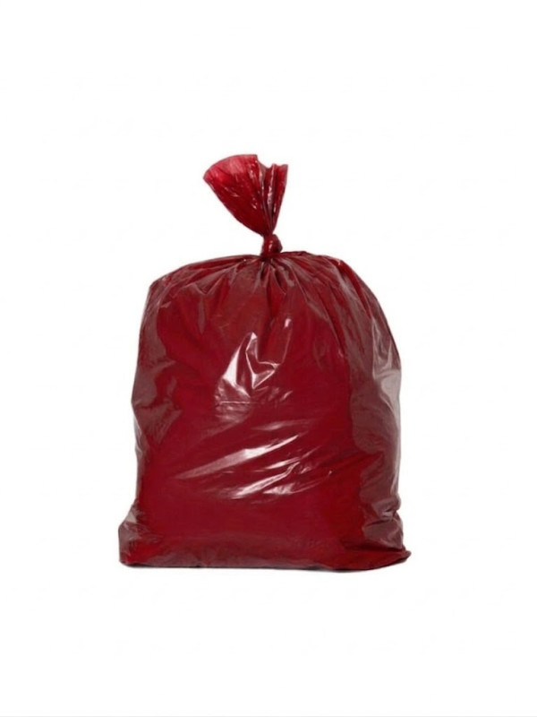 Bolsa Reforzada para residuos de 200 Lts Rojo Paquete por 10