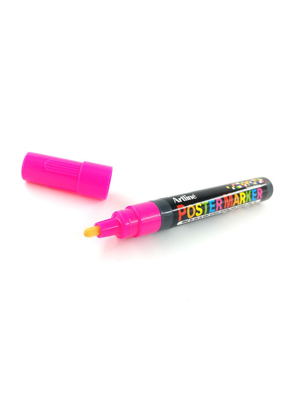Marcador Artline Poster Rosa Fluor 2mm Epp-4