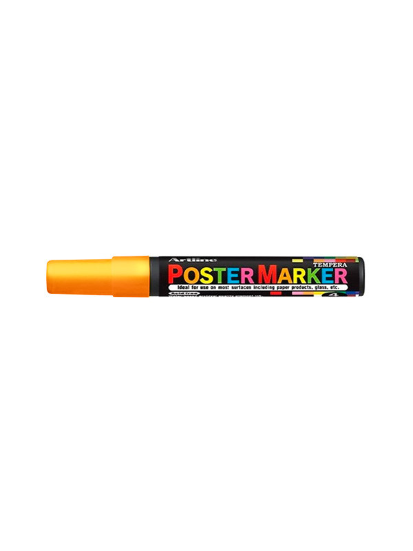 Marcador Artline Poster Naranja Fluor 4mm Epp-4