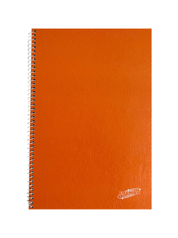 Cuaderno Universitario Cosmos Naranja de 48 Hojas Cuadriculado
