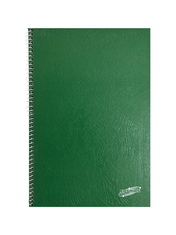 Cuaderno Universitario Cosmos Verde de 48 Hojas Cuadriculado