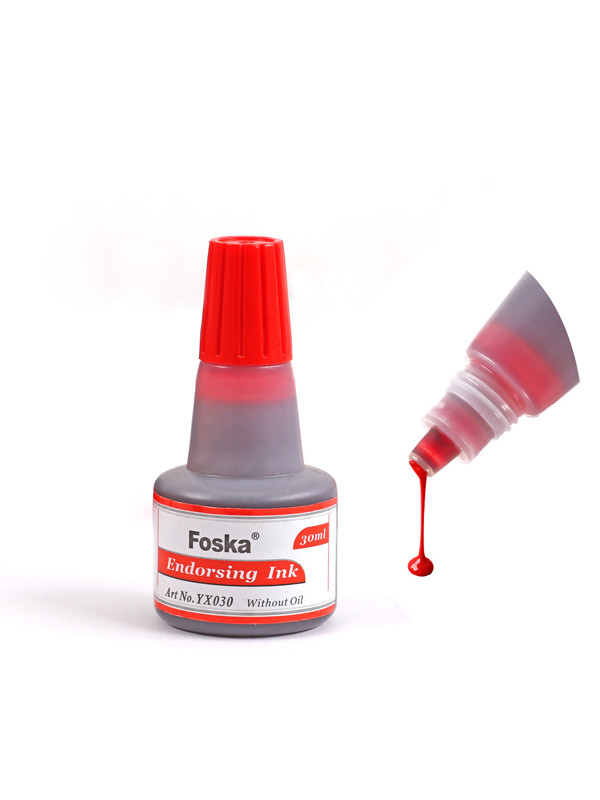 Tinta Foska 30 Ml. Rojo - Sello