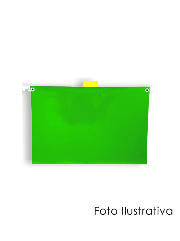 Carpeta Colgante Verde Limon