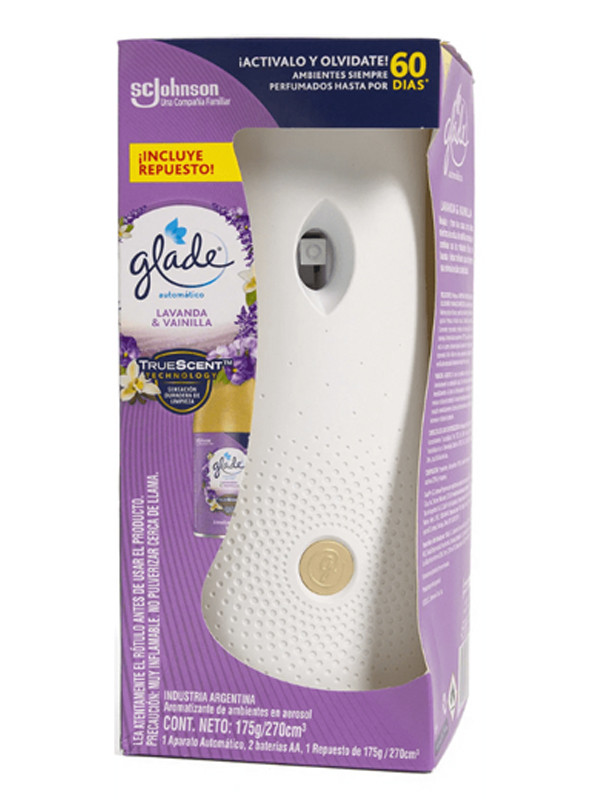 Dispenser Aromatico de Aerosol & Repuesto Glade