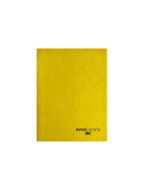 Cuaderno Escolar Avon Amarillo de 48 Hojas Cuadriculado