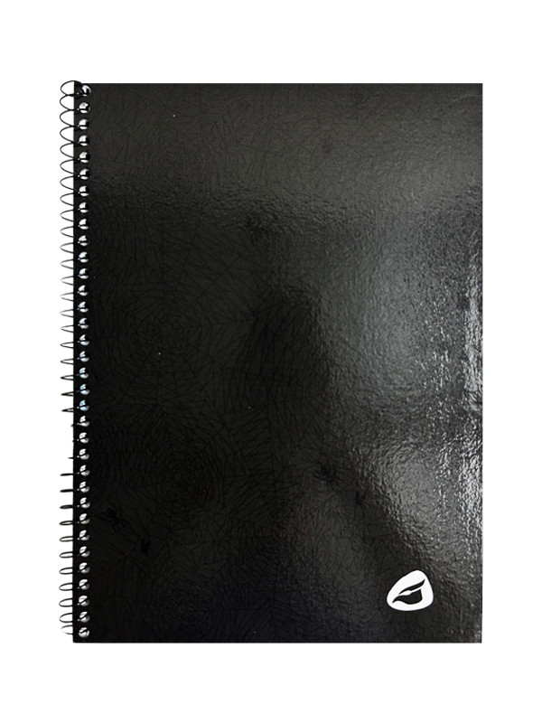 Cuaderno Universitario Halcon Negro de 96 Hojas de 1 Raya