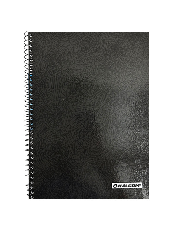 Cuaderno Universitario Halcon Negro 48 Hojas 1 Raya