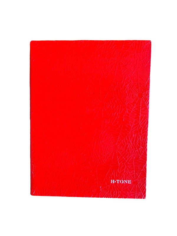 Cuaderno Escolar H-Tone TD 96 Hojas Rojo 1R