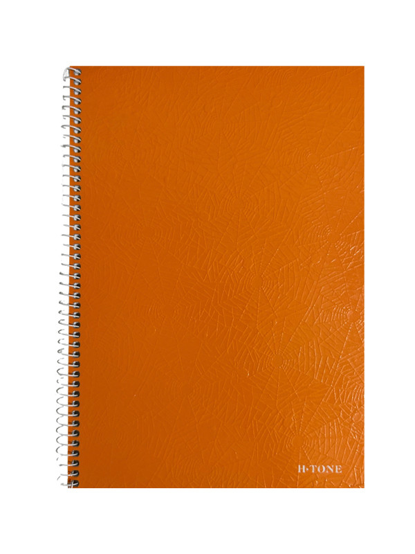 Cuaderno Universitario H-tone Naranja de 48 Hojas Cuadriculado