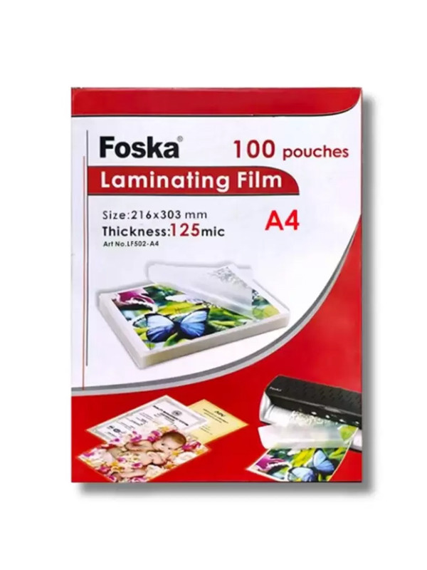 Lamina Foska A4 125 mic