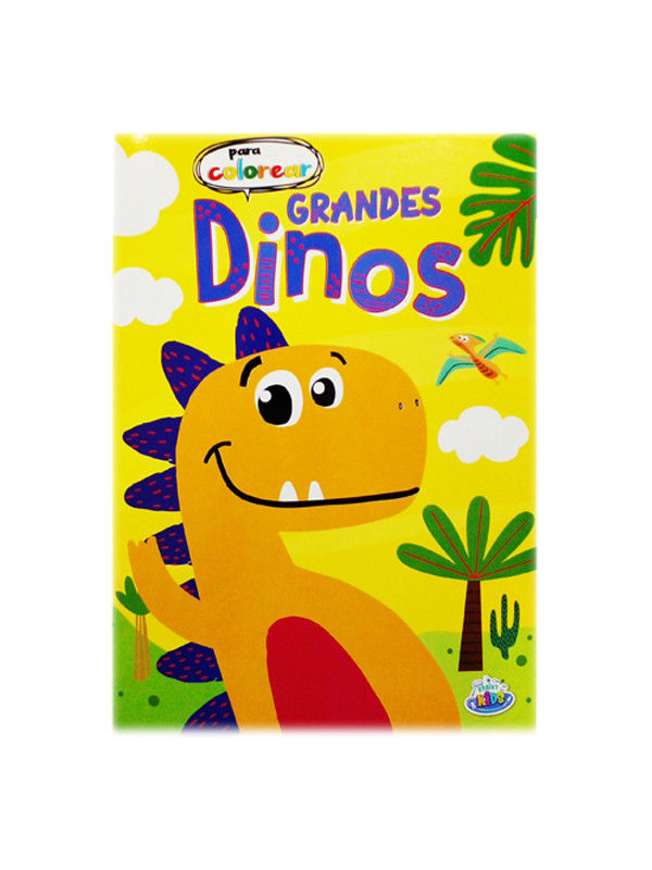 Libro Colorear GRANDES DINOS | RPM Distribuidora