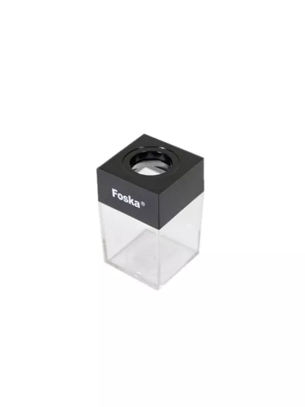 Porta Clip Foska Plastico Con Iman Medidas 4,3 Cms. X 4,3 X 7 Cms