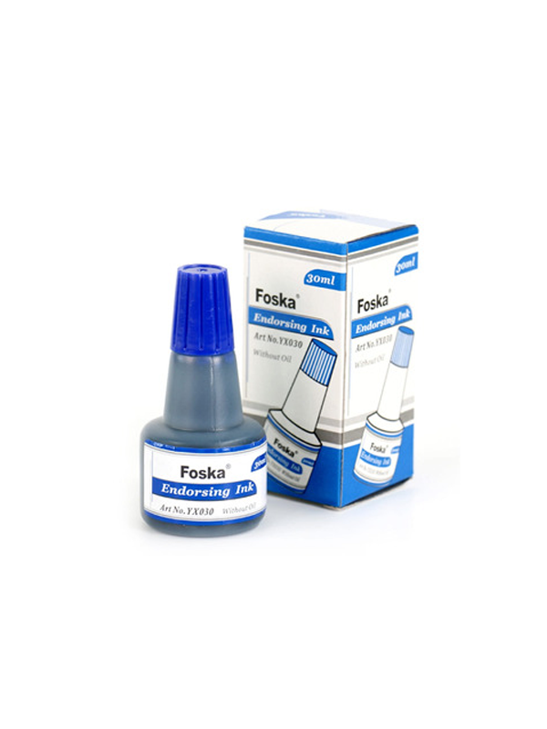 Tinta Foska 30 Ml. Azul - Sello