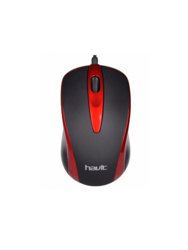 Mouse Havit negro HVMS - MS72 c/ cable