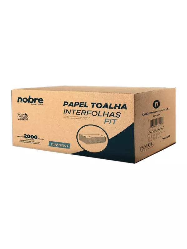 Papel Interfoliado Fit Nobre 20x23cm caja x 2000 ref:34371