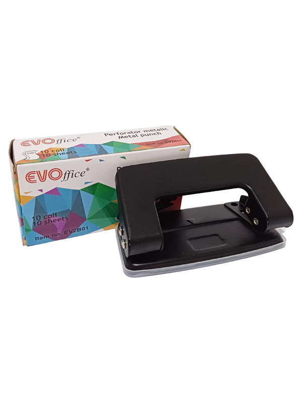 Perforadora Evoffice de Metal p/ 10hjs EV2B01 ref:POR7304