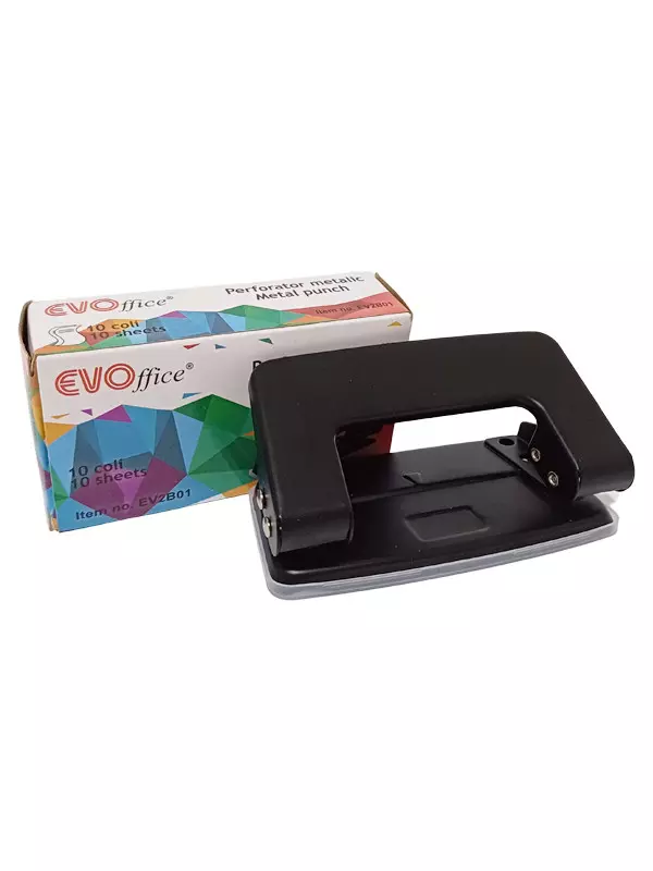 Perforadora de Metal para 10 Hojas Evoffice