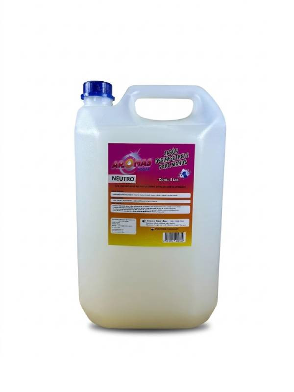 Jabón liquido para manos Aromas neutro 5 litros