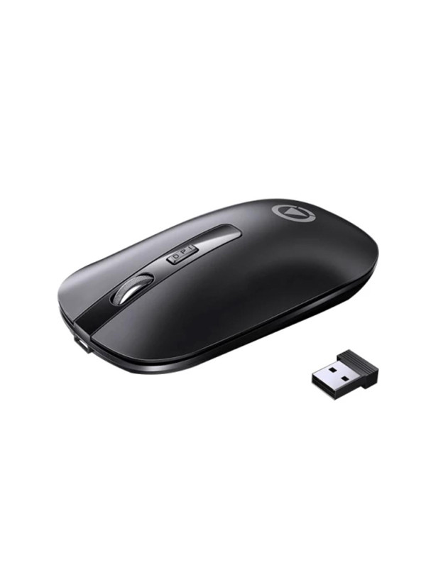 Mouse A8 Dual Recargable Negro