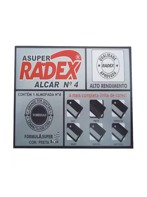 Almohadilla Radex Negra Nro. 4