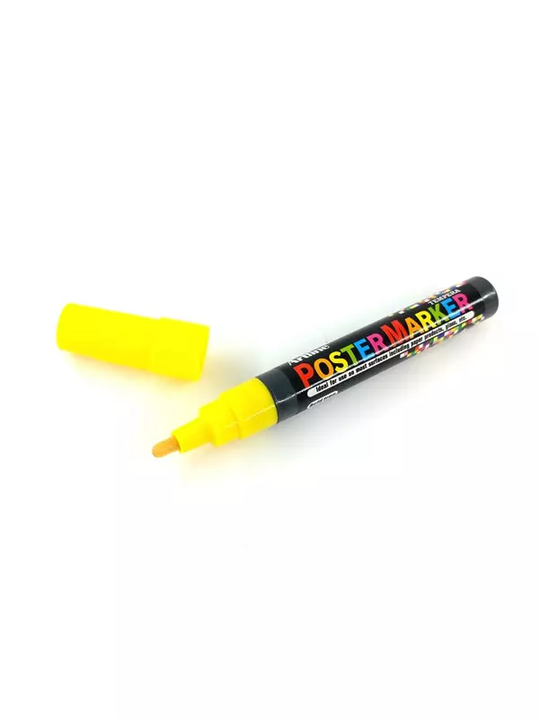 Marcador Artline Poster Amarillo Fluor 2mm Epp-4