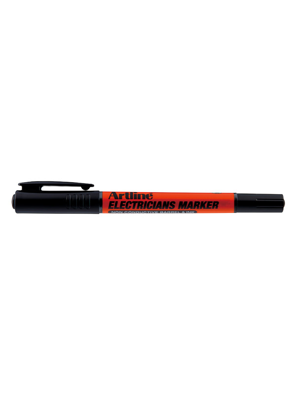 Artline Electricians Marker Negro